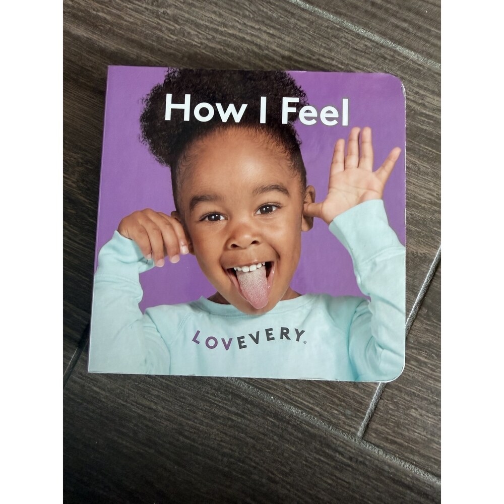 Lovevery How I Feel Board Book Toddler Emotions Feelings Real Photo Book
